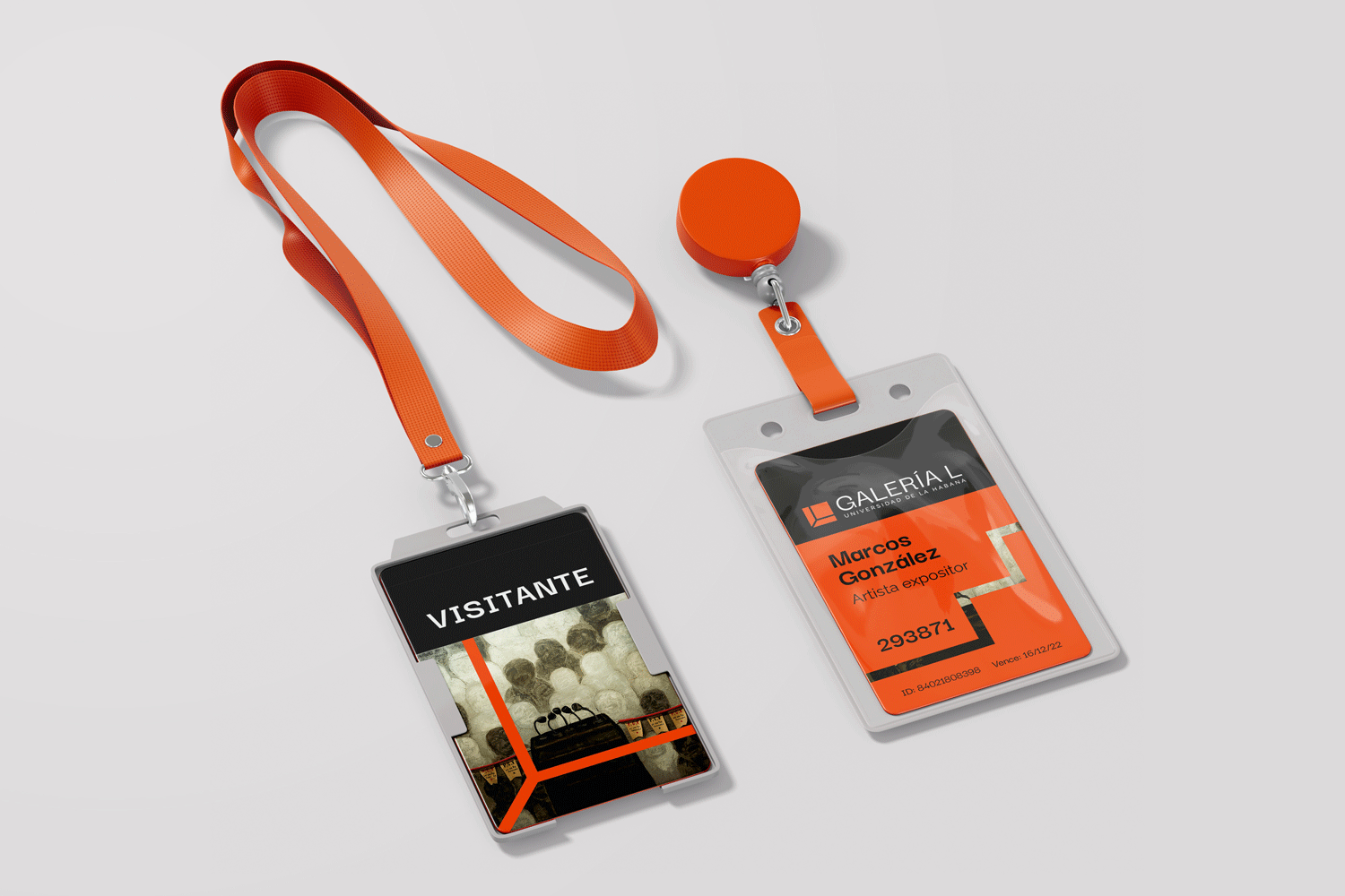 Galería L ID Cards design