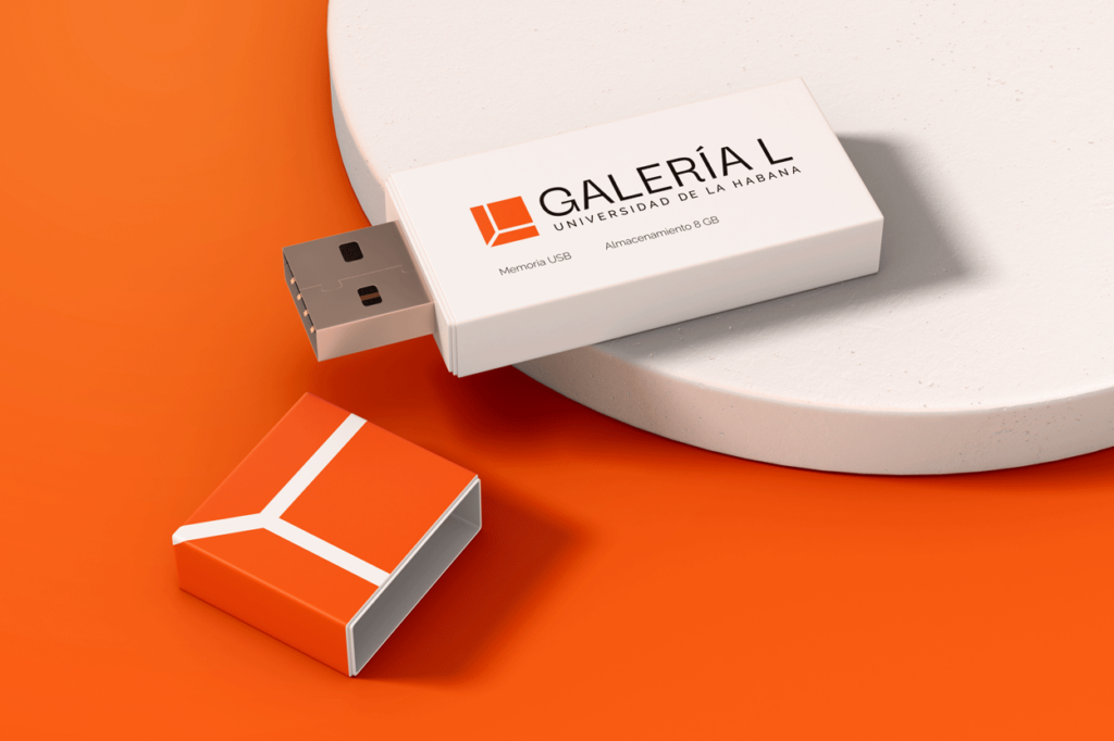 Galería L Logo pendrive