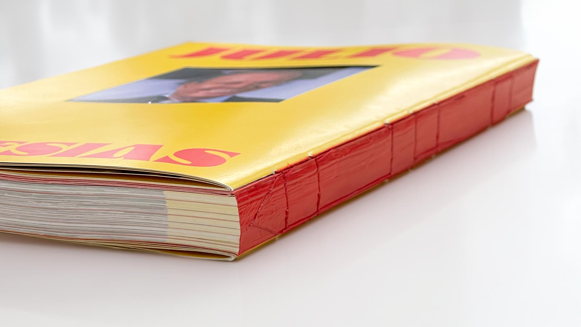 Julio Biography bookbinding