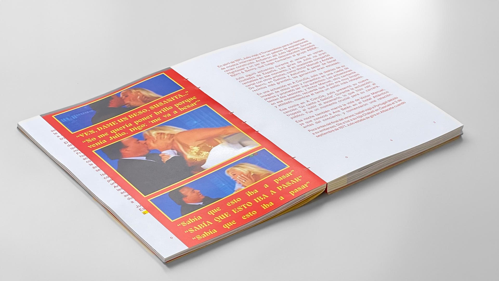 Julio Iglesias Biography book atachments